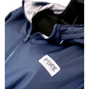 Victoria’s Secret PINK Blue/White Pullover Hoodie size M/L/Logo, Spellout "Pink"